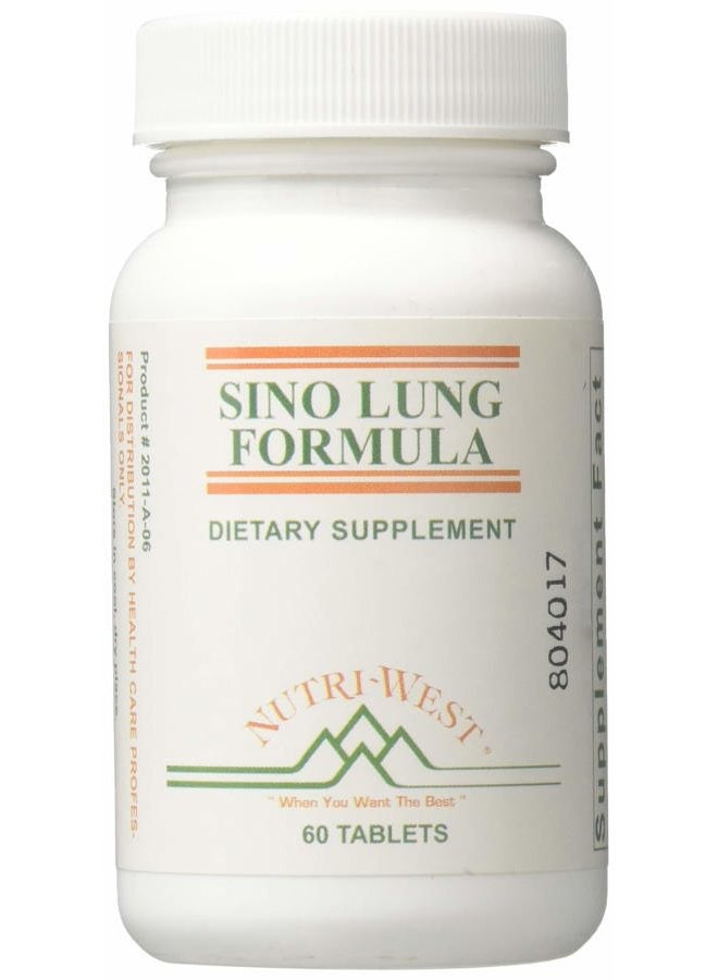 Nutri-West Sino-Lung Formula 60 Tablets by Nutri-West