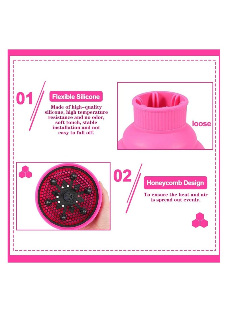 موزع سيليكون لمجفف الشعر، قابل للطي  بمقاس 4 سم 4.5 سم - Image 3