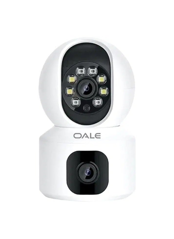 OALE Security Camera iHome 03 - 360° Full view Dual Track and Audio Support with Night Vision Motion Detect  - Image 1