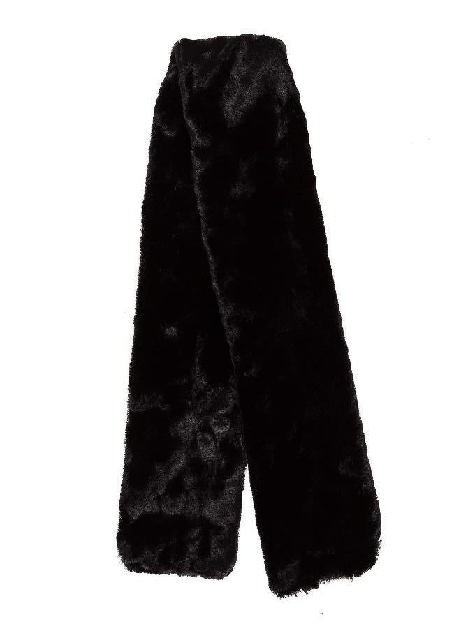 MELIFLUOS DESIGNED IN SPAIN Fur Collar Scarf for Women Faux Fur Scarves Neck Shrug for Spring Fall Winter Coat Dress (FC03-11)  - Image 2