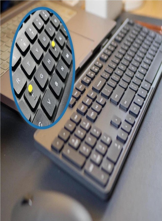 BLEWAY Bump Dots for Visually Impaired 165 Pcs Combo Pack(Red,Yellow,Black,White) - Low Vision Aids Braille Stickers Raised Tactile Dots for Elderly, Blind - Image 5