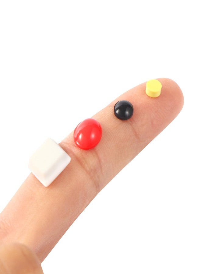 BLEWAY Bump Dots for Visually Impaired 165 Pcs Combo Pack(Red,Yellow,Black,White) - Low Vision Aids Braille Stickers Raised Tactile Dots for Elderly, Blind - Image 3