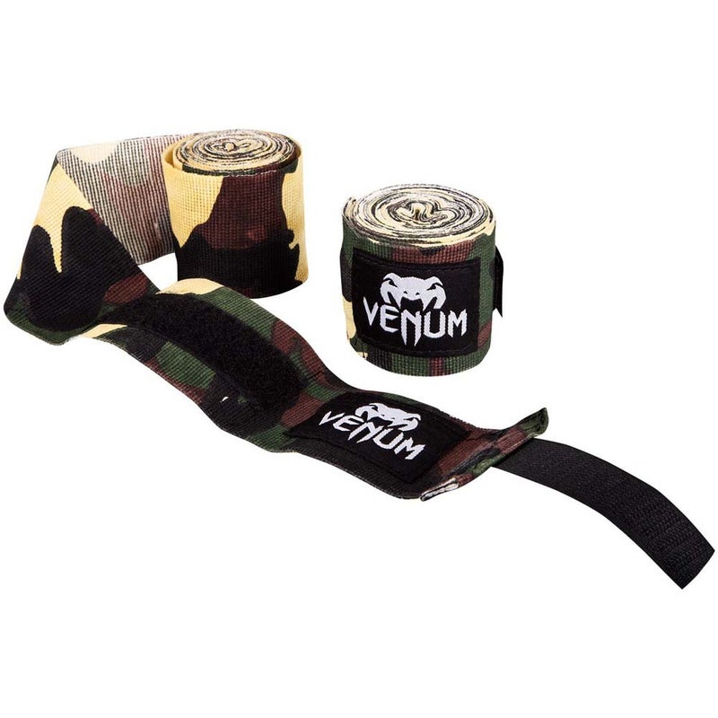 Venum Kontact Boxing Handwraps - 2.5M - Forest Camo - Image 2