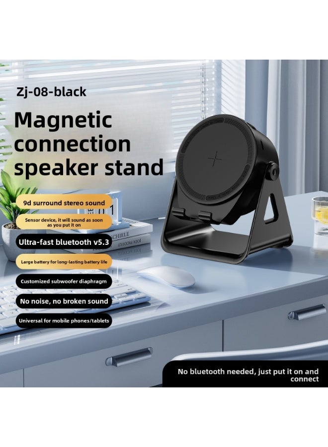Multi-functional wireless sensor speaker/rotating phone stand - Image 4