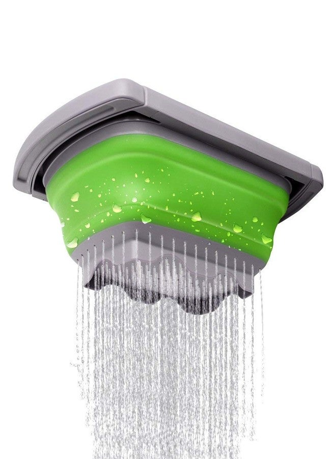 GION Multifunctional Retractable Silicone Kitchen Sink Strainer Basket Collapsible Colander Over The Sink Drain Strainer Basket, Expandable Fruits and Vegetables Wash Kitchen Sink Strainer (1Pcs) - Image 4