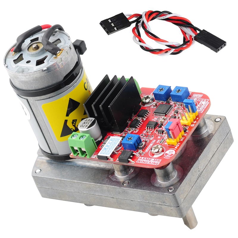 DIYmall ASMEMRB 380kgcm Magnetic Encoding Digital Servo 360 Degree HighTorque Alloy Steel Gear Servo Large Robotic Manipulator for RC Car Robot - Image 3