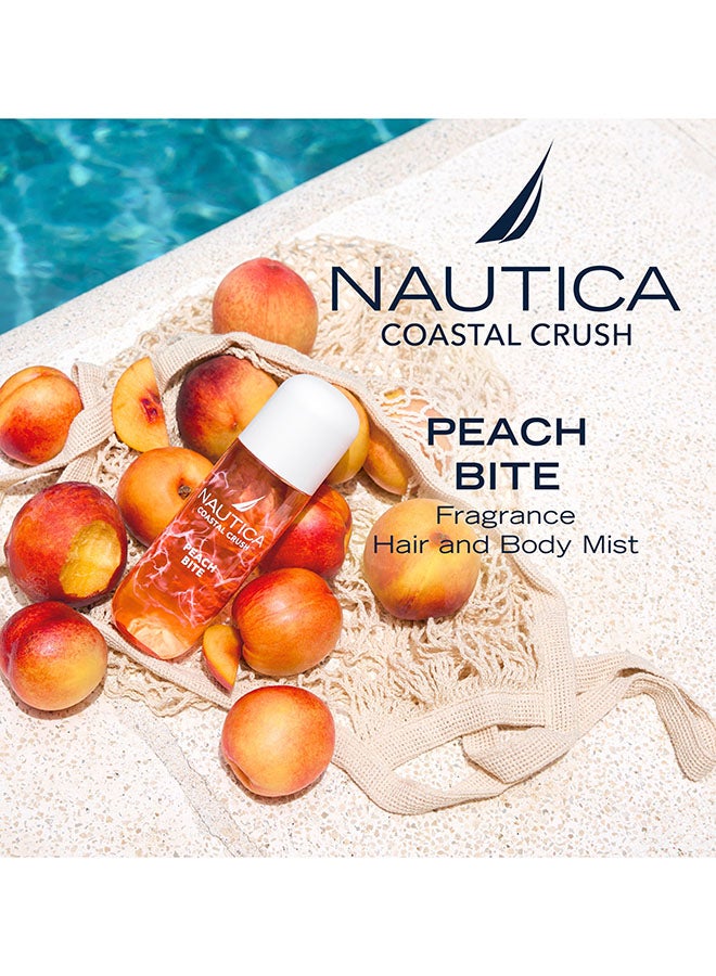 NAUTICA رذاذ الشعر والجسم بنكهة الخوخ من كواستل كراش للنساء 236 مل - Image 3