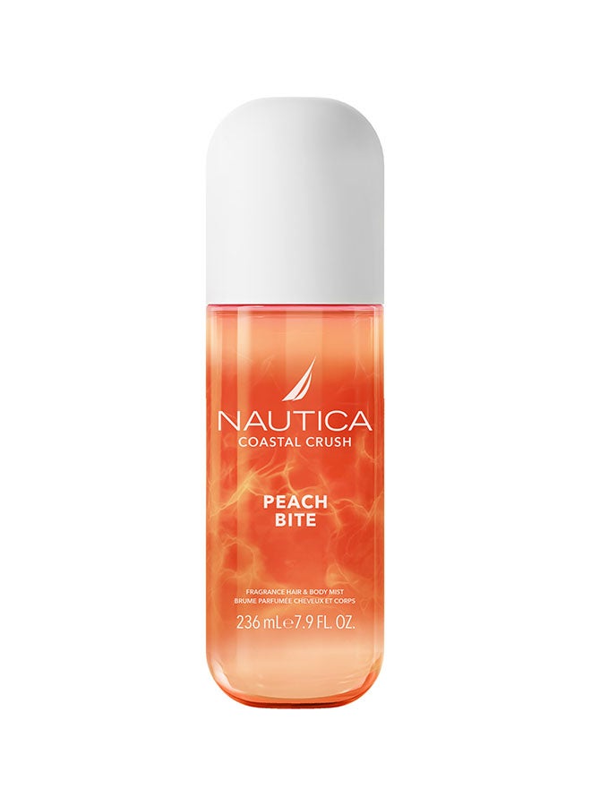 NAUTICA رذاذ الشعر والجسم بنكهة الخوخ من كواستل كراش للنساء 236 مل - Image 1
