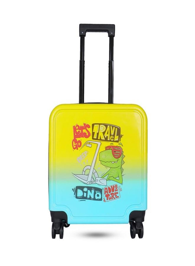 Polo Class Kids Trolley Bag-Yellow & Blue - Image 1