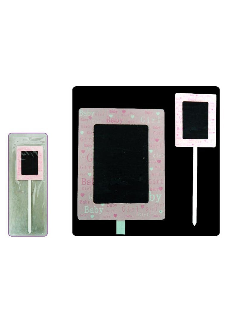 AL QADAH Wood Memo Board 30Cm.Pink Clr  - Image 2