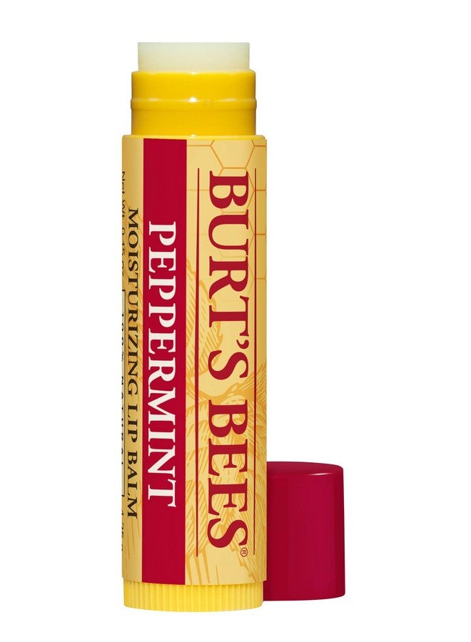 Burt's Bees Peppermint Lip Balm Blister for Unisex, 0.15 Ounce - Image 3