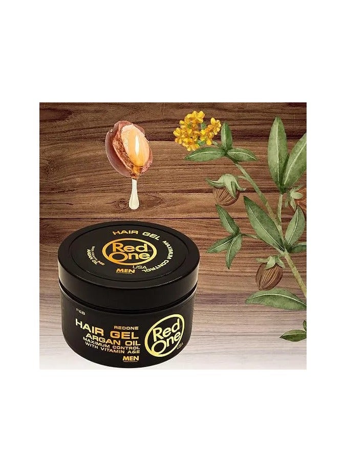 Red One With argan oil HAIR STYLING GEL -450ML - Image 2