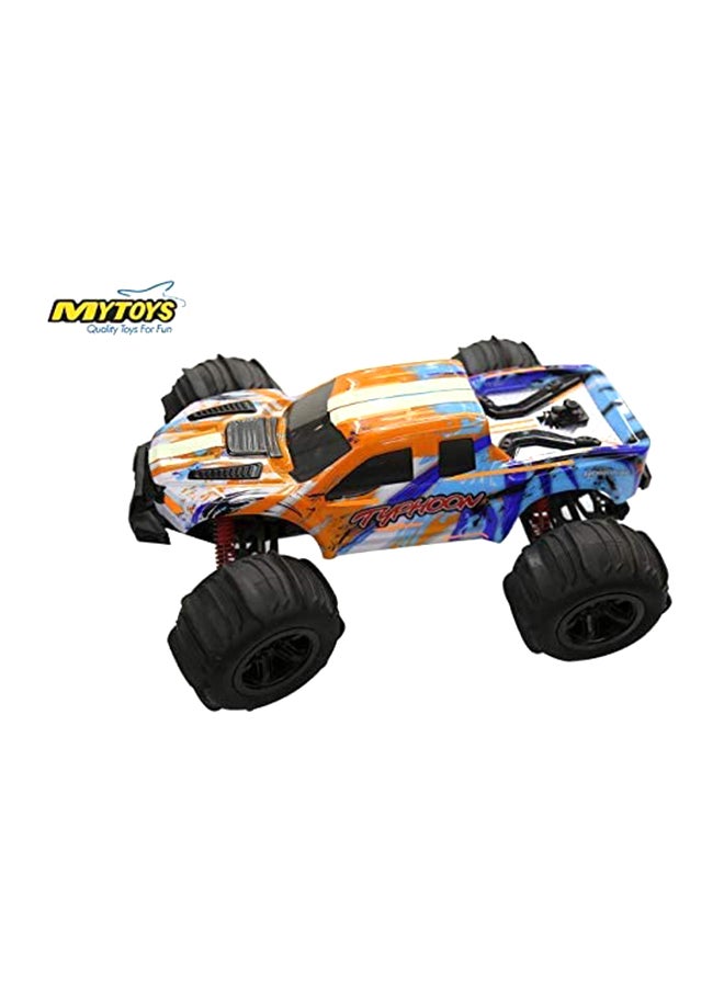 MYTOYS Hobbiway Typhoon MT660 High Speed RC Monster Racing Car-Multicolour, For Ages 7+ Years ‎38x28x10cm - Image 3