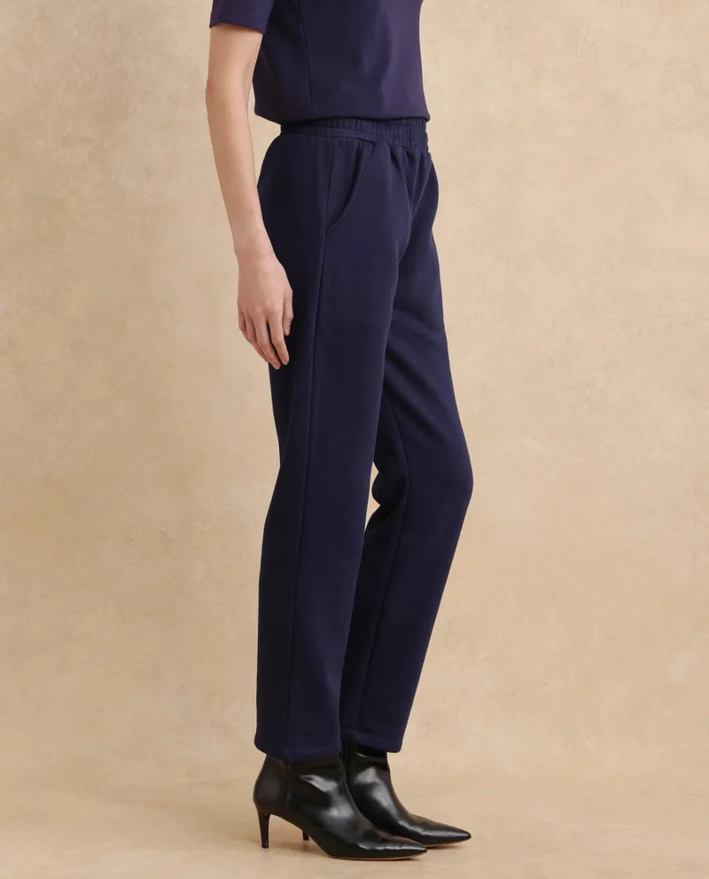 Rareism Women's Straight Fit Fleece Trackpants