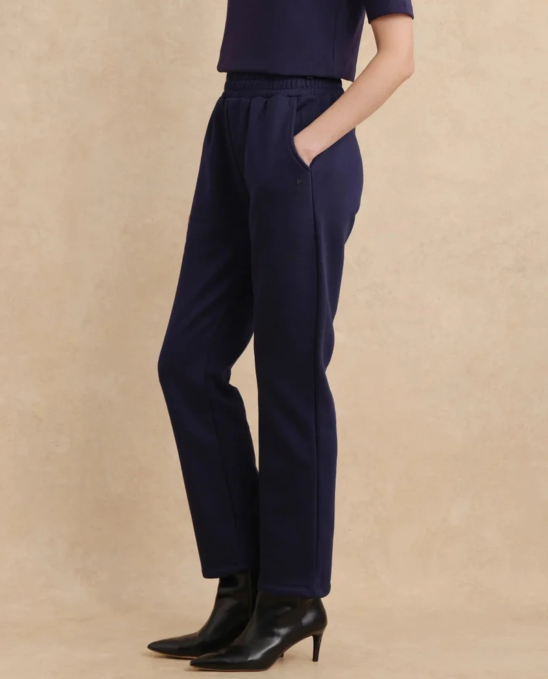 Rareism Women's Straight Fit Fleece Trackpants