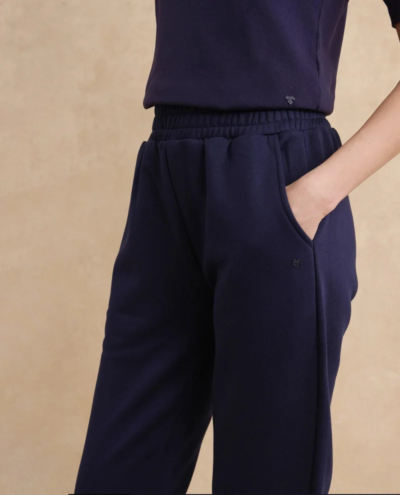 Rareism Women's Straight Fit Fleece Trackpants