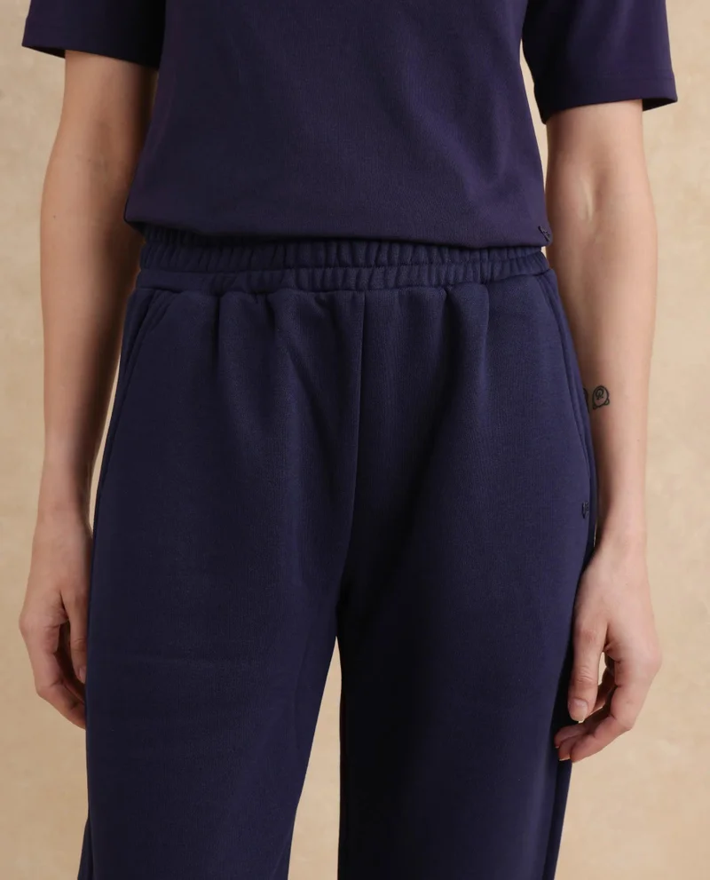 Rareism Women's Straight Fit Fleece Trackpants
