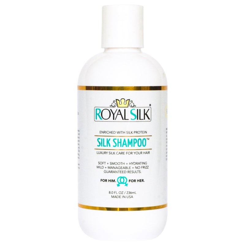 Royal Silk The Original Silk Shampoo Soft as Silk for Hair Like Silk. Ultra Mild, Soothing and Smoothing. All Genders, Ages, Hair Types. Color Safe. Fights Dandruff. Made in the USA. - Image 1