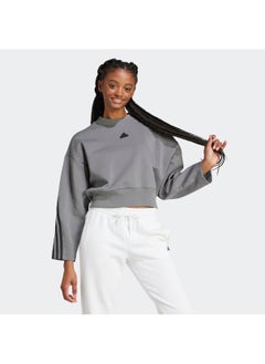 Adidas Future Icon 3 Stripe Sweatshirt  - Image 4
