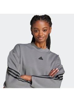 Adidas Future Icon 3 Stripe Sweatshirt  - Image 3