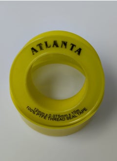 ATLANTA 10-Piece Teflon Thread Tape Set Yellow/White  - Image 3