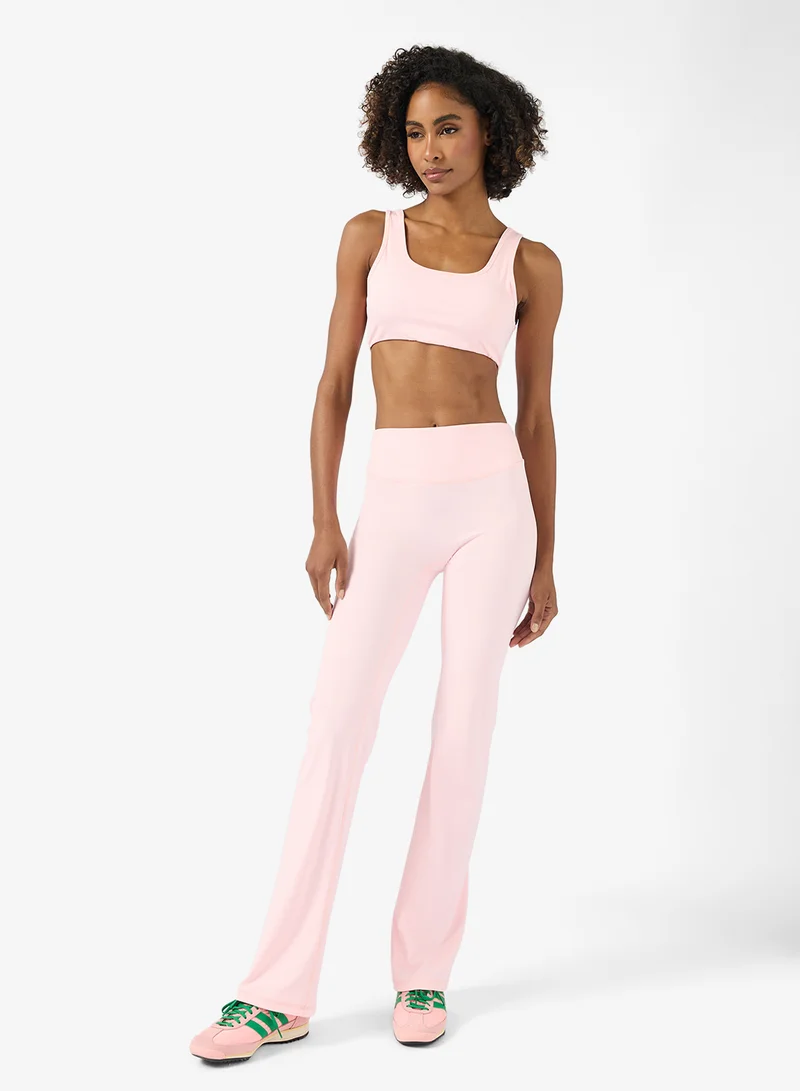 FRWD Sculpting Sports Bra & Seamless Flared Legging Set