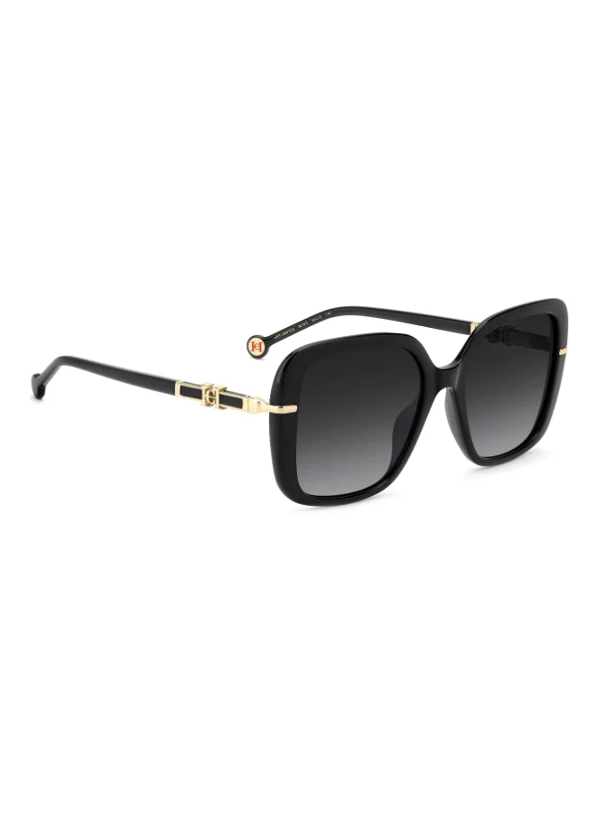 كارولينا هيريرا CAROLINA HERRERA HER 0380/G/S Sunglasses Black Square
