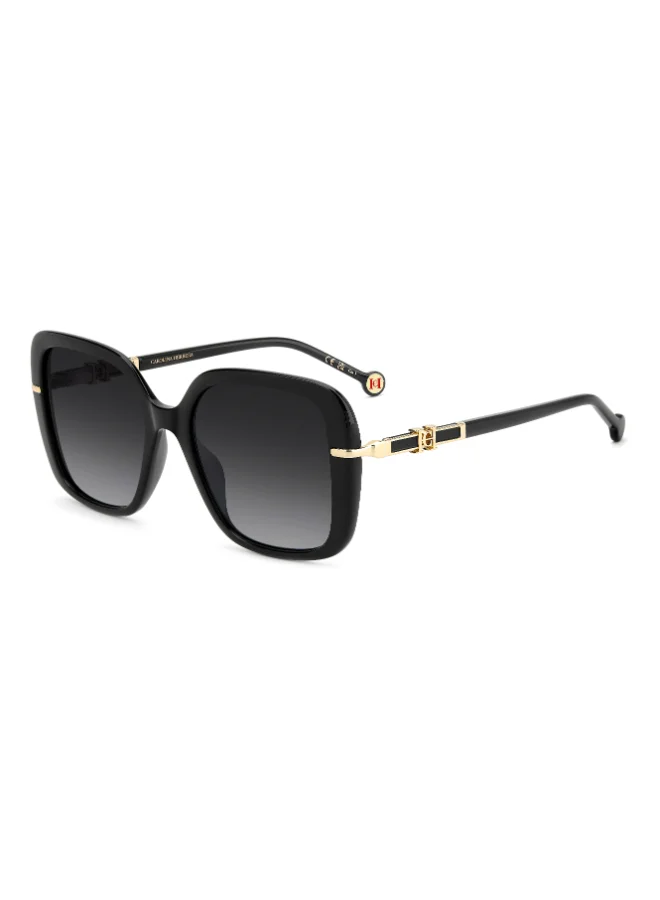 كارولينا هيريرا CAROLINA HERRERA HER 0380/G/S Sunglasses Black Square