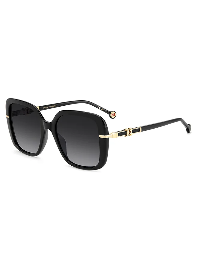 كارولينا هيريرا CAROLINA HERRERA HER 0380/G/S Sunglasses Black Square