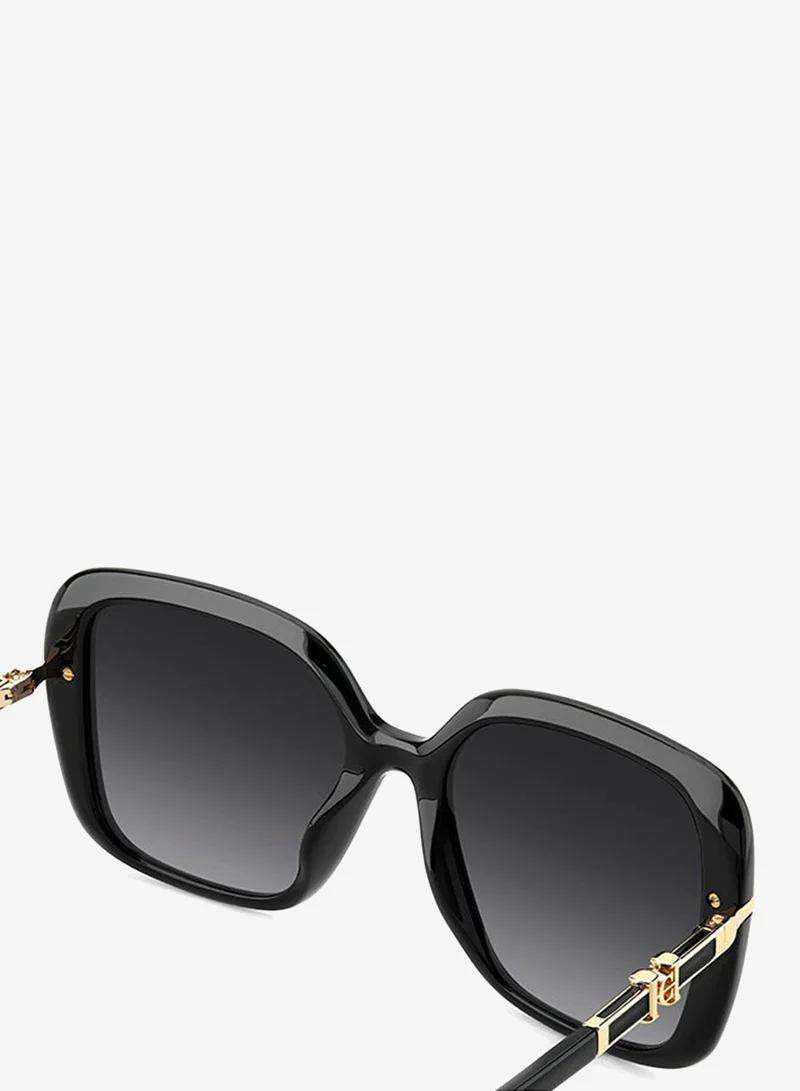 Carolina Herrera  CAROLINA HERRERA HER 0380/G/S Sunglasses Black Square  | Best Price UAE