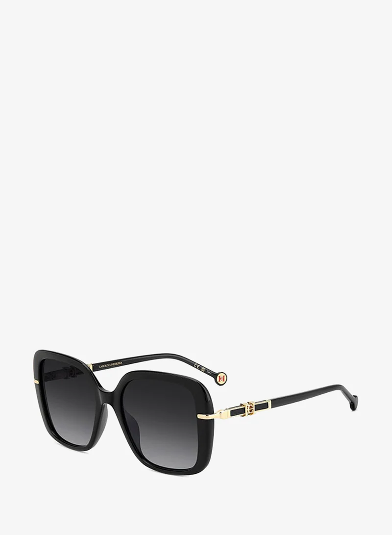 CAROLINA HERRERA HER 0380/G/S Sunglasses Black Square