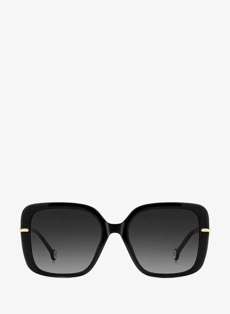 Carolina Herrera  CAROLINA HERRERA HER 0380/G/S Sunglasses Black Square  | Best Price UAE