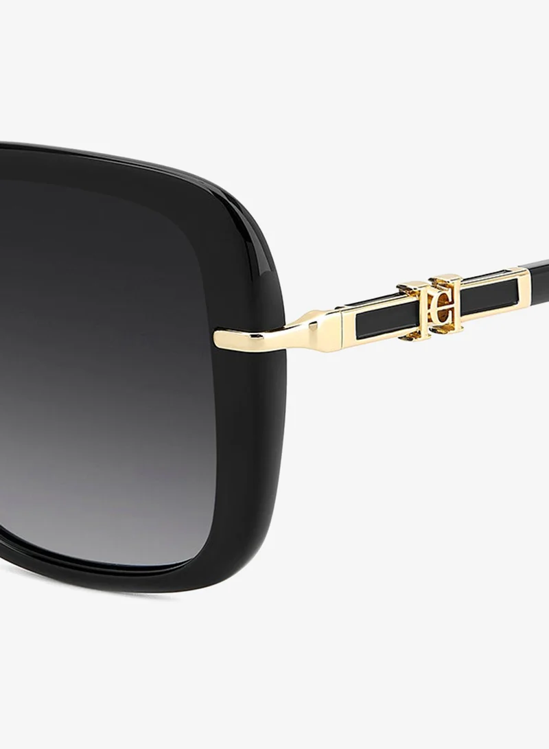 Carolina Herrera  CAROLINA HERRERA HER 0380/G/S Sunglasses Black Square  | Best Price UAE