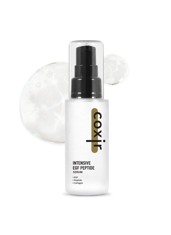 coxir INTENSIVE EGF PEPTIDE SERUM l EGF(Epidermal Growth Factor), Peptide, Niacinamide, Collagen l Firming l Korean Skincare (1.69 Fl Oz (Pack of 1))  - Image 1
