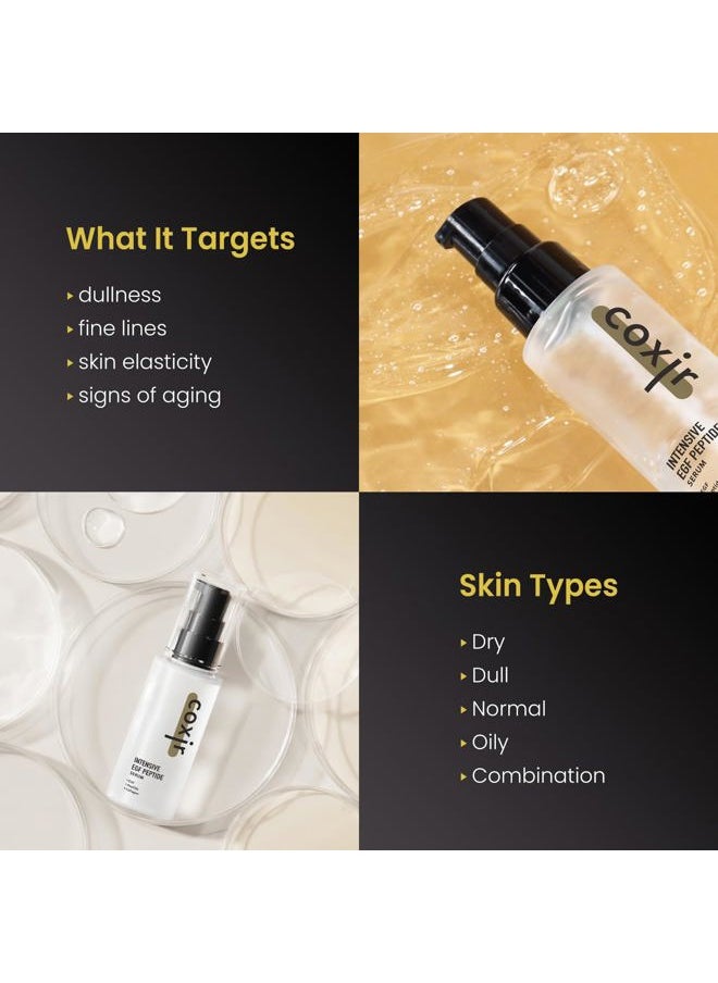 coxir INTENSIVE EGF PEPTIDE SERUM l EGF(Epidermal Growth Factor), Peptide, Niacinamide, Collagen l Firming l Korean Skincare (1.69 Fl Oz (Pack of 1))  - Image 5