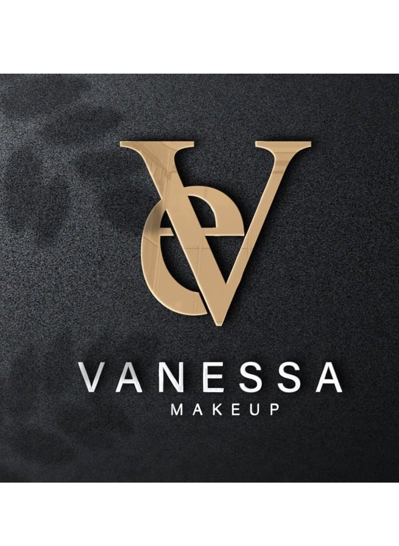 VANESSA MAKEUP - Double Sided Eyebrow Brush - Image 1