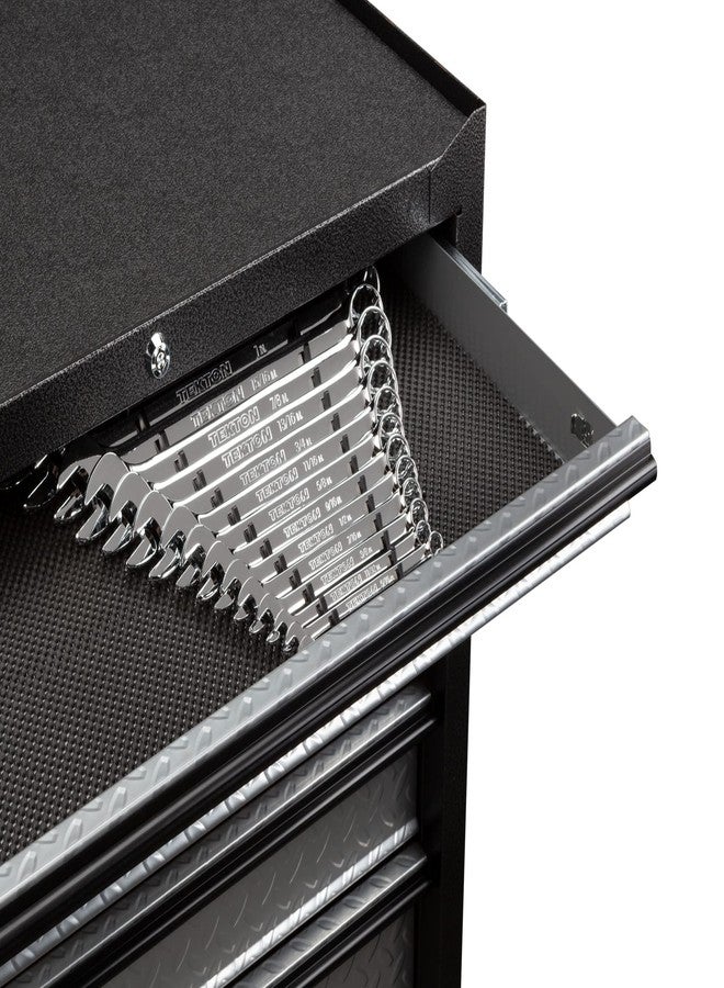 TEKTON 19-Tool Combination Wrench Organizer Rack (Black) | ORG29119 | Made in USA - Image 4