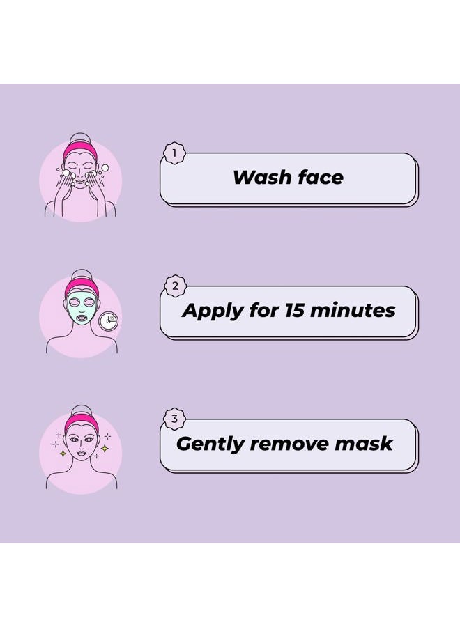 Vitamasques Niacinamide Blueberry Face Sheet Mask - Pore Purifying Korean Face Mask Improves Uneven Skin Tone & Reduces Blemishes - Natural & Biodegradable - Vegan, Free from Parabens & Gluten - Image 4