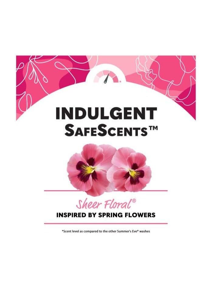 سمرز إيف مناديل سمرز إيف شير فلورال اليومية للنساء، تزيل الروائح، متوازنة الحموضة، 32 منديلًا - Image 5