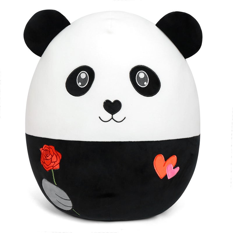 OurHonor Valentines Day Plush 16 Romantic Panda Stuffed Animals with Rose and Love Heart Cute Valentines Anniversary for Him Her Girlfriend Boyfriend Wife Husband Lover - Image 3
