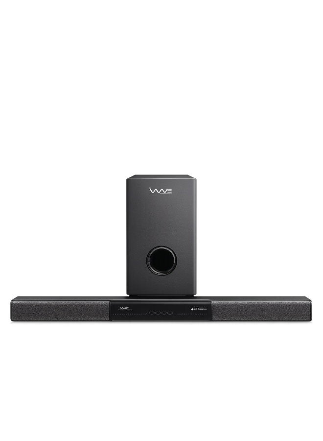 WAVE WV-SP110 Soundbar System 2.1 Channel with Wired Subwoofer | Bluetooth, HDMI ARC, USB | Home Theater Speaker - Image 3