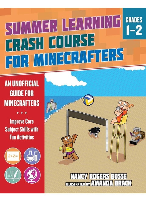 Summer Learning Crash Course for Minecrafters: Gra: Improve Core Subject Skills with Fun Activities