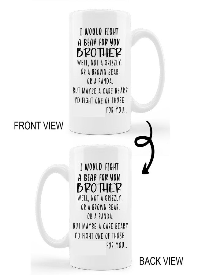 Kunlisa Brother Birthday Gift - Funny Coffee Mug, 11oz - Image 3
