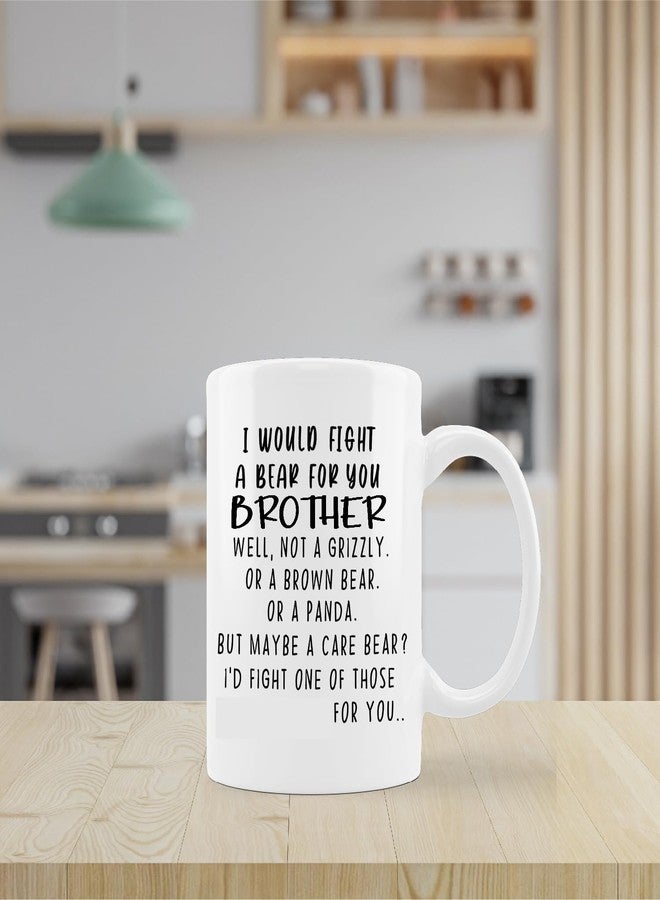 Kunlisa Brother Birthday Gift - Funny Coffee Mug, 11oz - Image 2