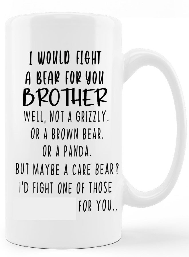 Kunlisa Brother Birthday Gift - Funny Coffee Mug, 11oz - Image 1