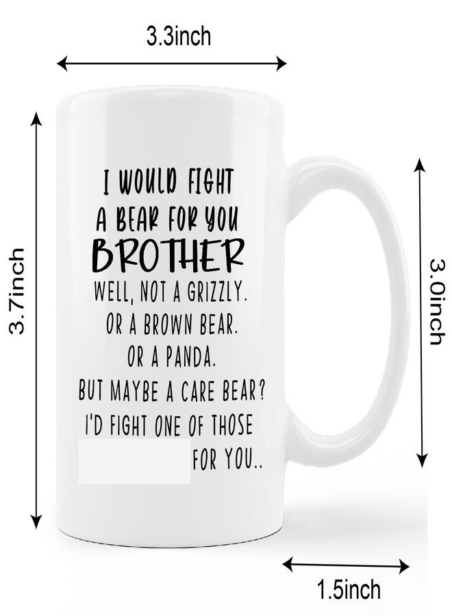 Kunlisa Brother Birthday Gift - Funny Coffee Mug, 11oz - Image 5