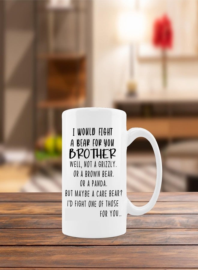 Kunlisa Brother Birthday Gift - Funny Coffee Mug, 11oz - Image 4