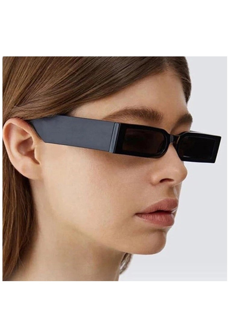 SYOSI Sunglasses For Women Men Fashion Shield Rimless Wrap Around Sunglass Gradient Lens Trendy Oversize Sun Glasses - Image 1