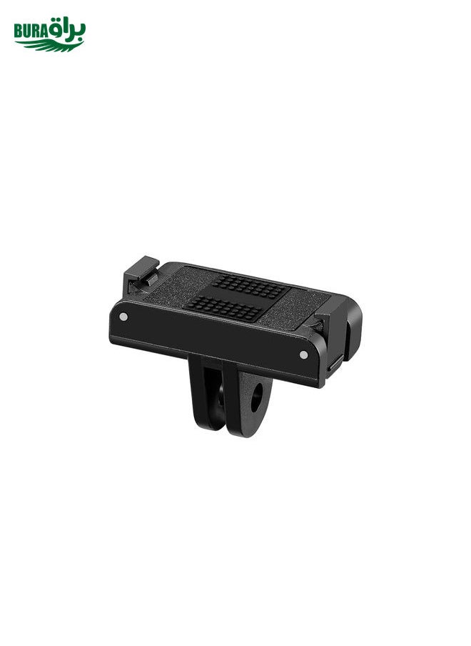 BURAQ For DJI Osmo Action 5 Pro / 4 / 3 PULUZ Magnetic Quick Release Base Expansion Mount (Black)  - Image 3