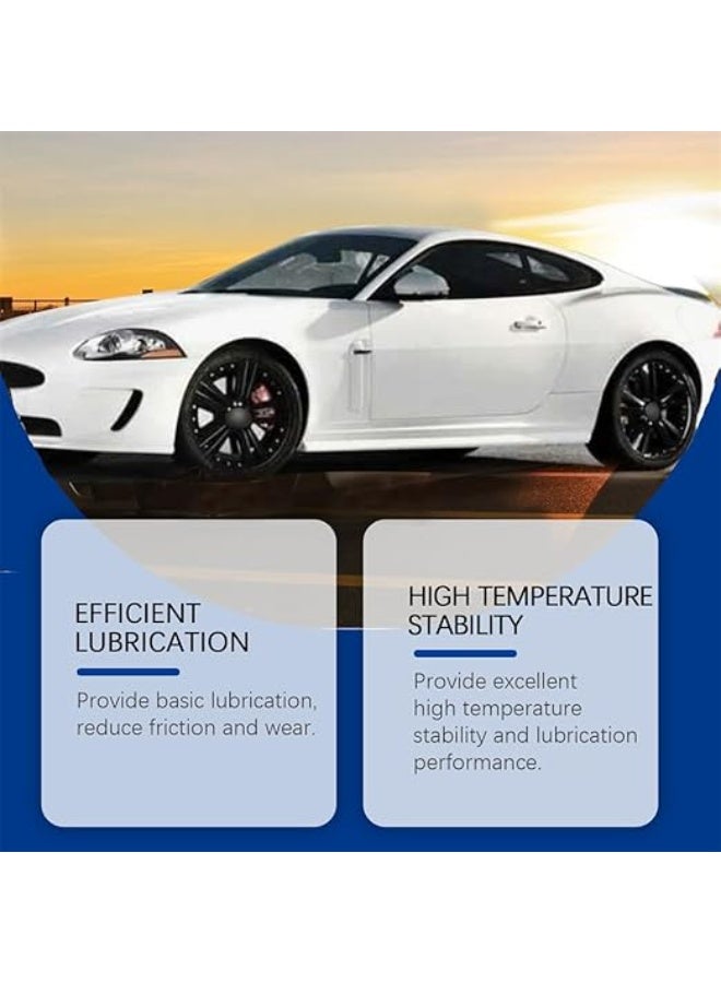 3.52 Oz White Lithium Grease Multi Purpose Lubricant for Automotive Brake Calipers Door Hinges Bike Bearings Tracks Garage Doors - Image 4